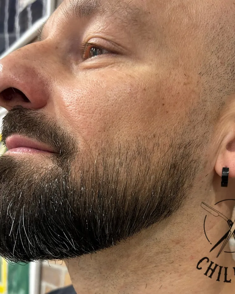 Barba folta rifinita